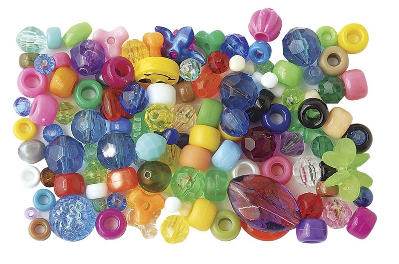 The Beadery 1-Pound Bag of Mixed Craft Beads - Image 1